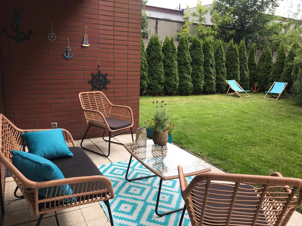 Apartament Turkus Z Ogrodem Kolobrzeg Bagian luar foto